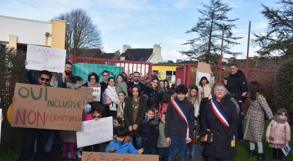 Une fermeture dune classe envisagée à lécole maternelle Jacques