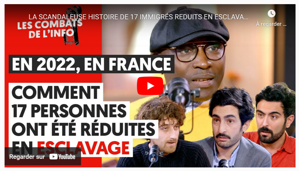 La scandaleuse histoire de 17 immigrés réduits en esclavage dans une entreprise bretonne (Le MédiaTV- 23/12/22)