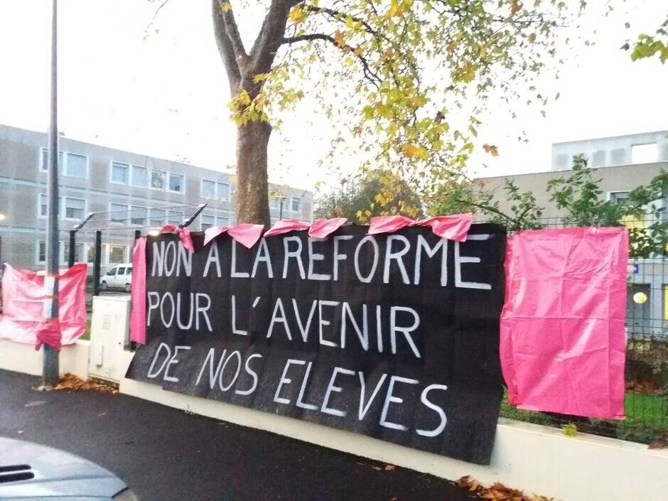 À Saint-Brieuc, la réforme des lycées professionnels ne passe pas. ( OF.fr – 09/12/22 – 11h00 )