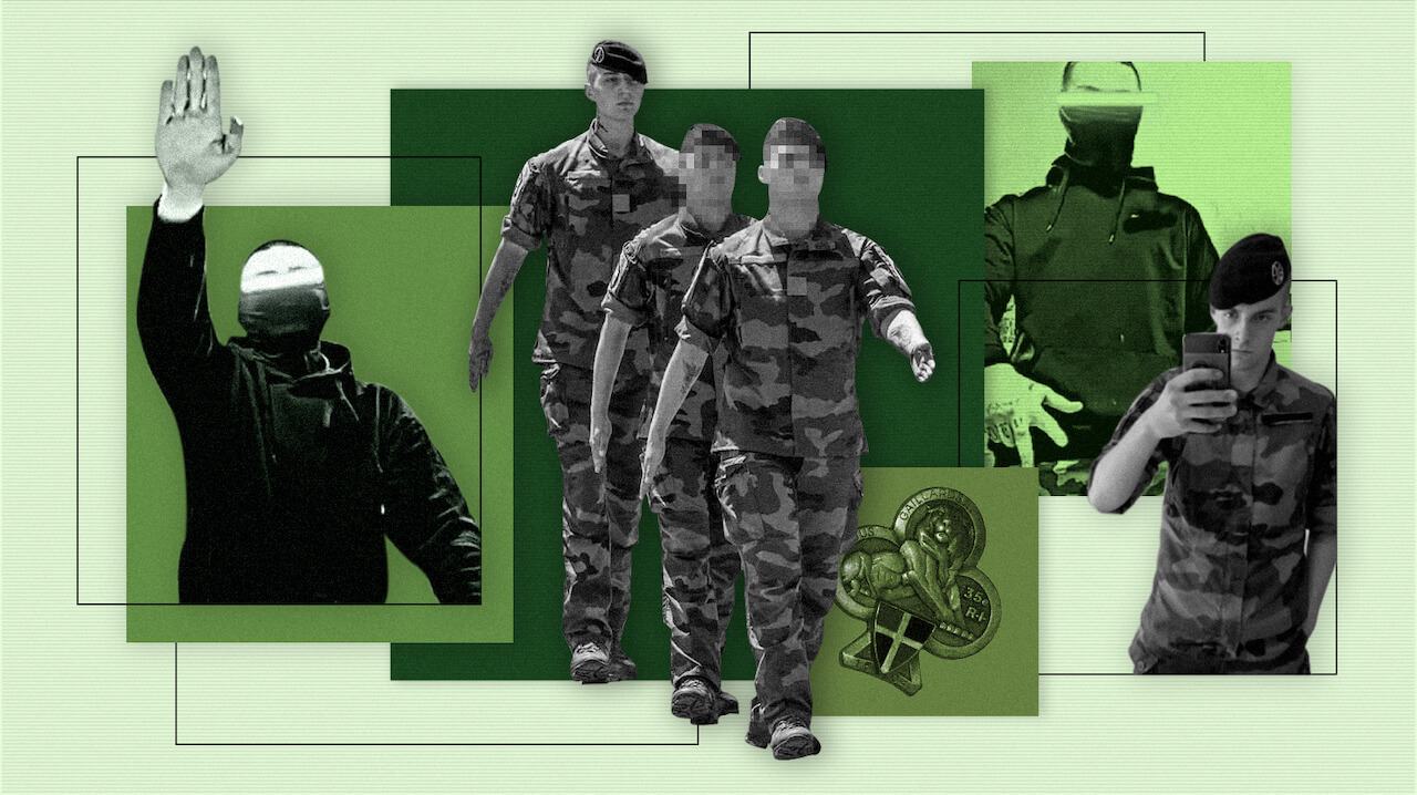 Drapeau nazi et appel à « nettoyer le pays », des militaires néonazis au régiment de Belfort. (StreetPress – 06/09/23)