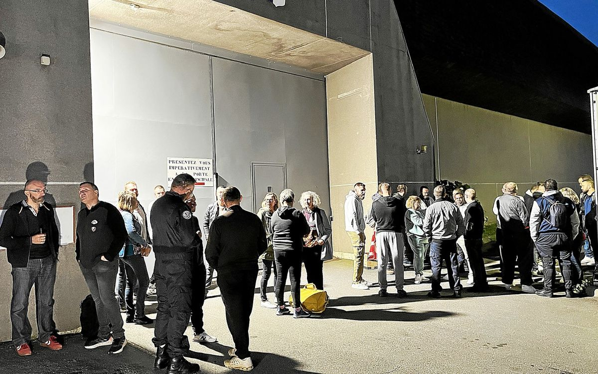 À Brest, 40 gardiens de prison ont manifesté devant la maison d’arrêt de l’Hermitage (LT.fr 27/09/2023)