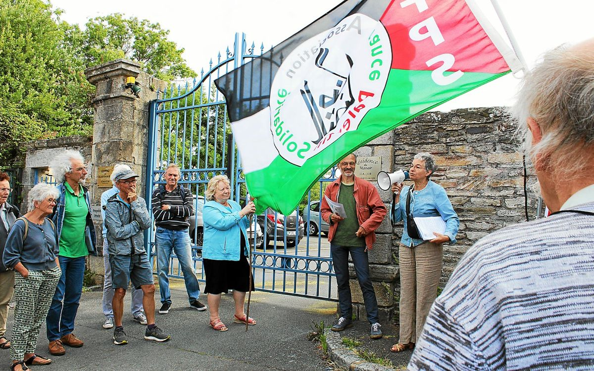 Vendredi à Lannion, un rassemblement « pour la fin des massacres en Palestine »                (LT.fr 25/10/2023)