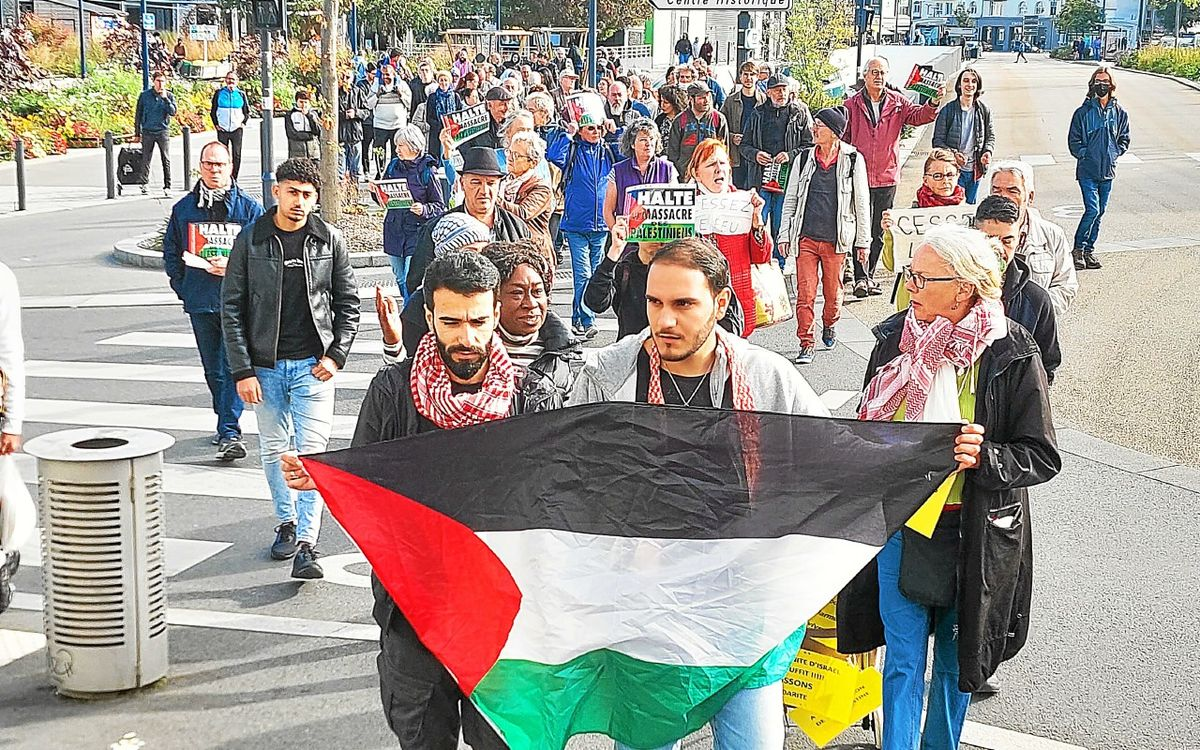 Le collectif Paix Palestine appelle à un nouveau rassemblement ce samedi 4 novembre à Saint-Brieuc                 (LT.fr 03/11/2023)