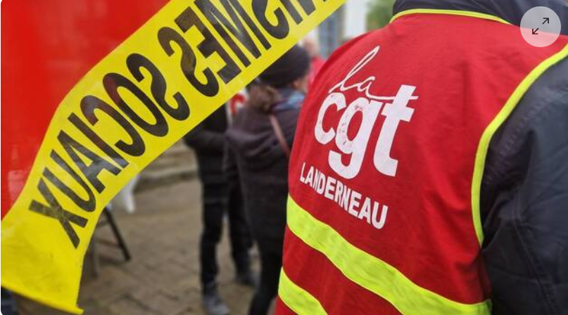 Manifestation du 1er-Mai à Landerneau : une cinquantaine de personnes se mobilisent (OF.fr-1/05/24)