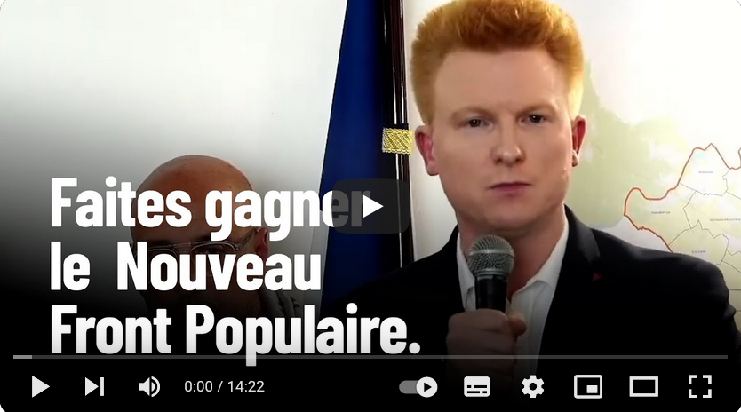 Allocution d’Adrien Quatennens du 16/06/24