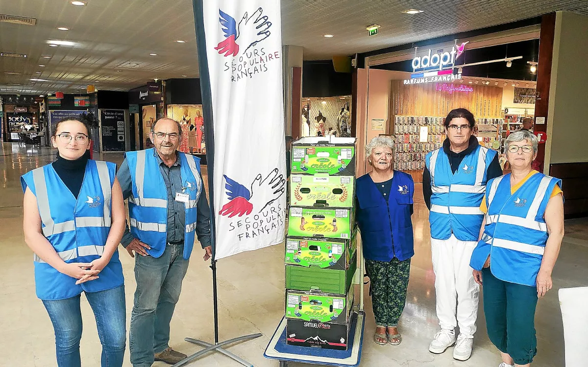 À Brest, les bénévoles du Secours populaire collectent des fournitures scolaires neuves (LT.fr-28/07/24)