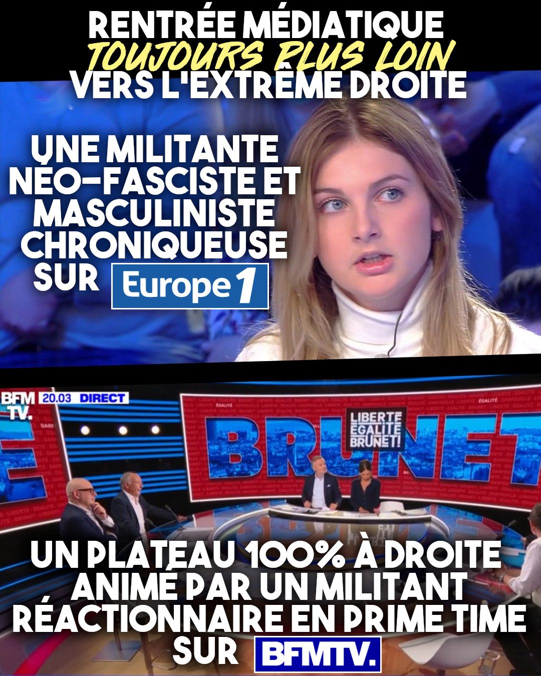 Médias : toujours plus à l’extrême droite (CA.net-28/08/24)