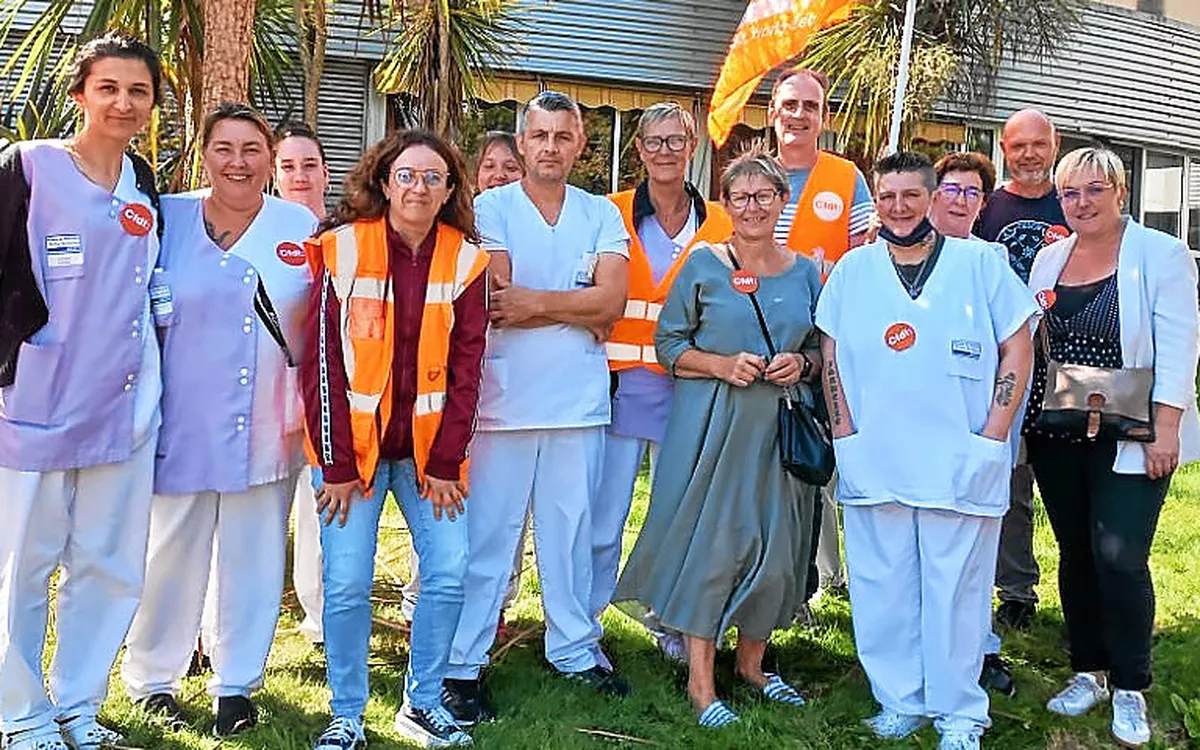 À Quimper, une quinzaine de personnels de l’Ehpad Thérèse-Rondeau a débrayé ce jeudi (LT.fr-19/09/24)