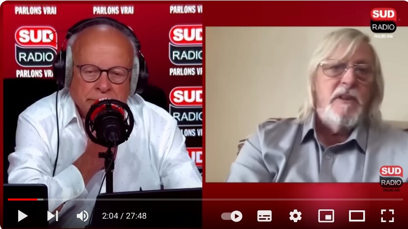 Didier Raoult radié deux ans de l’ordre des médecins (SudRadio7/10/24)