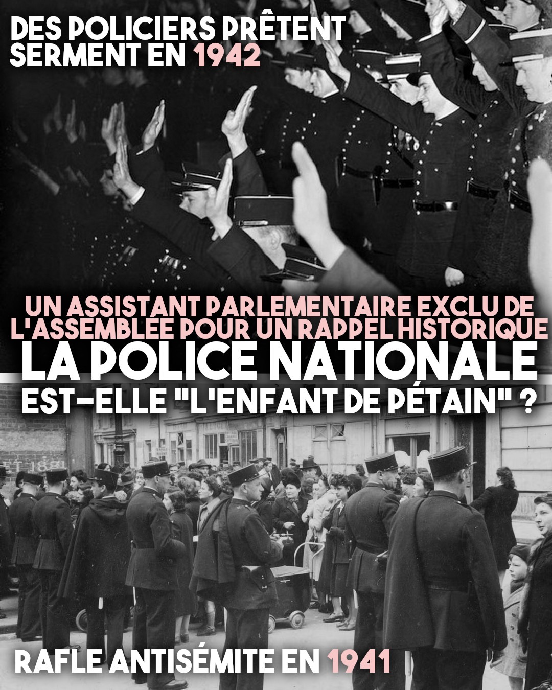 La Police Nationale est-elle «enfant de Pétain» ? (CA.net-25/10/24)