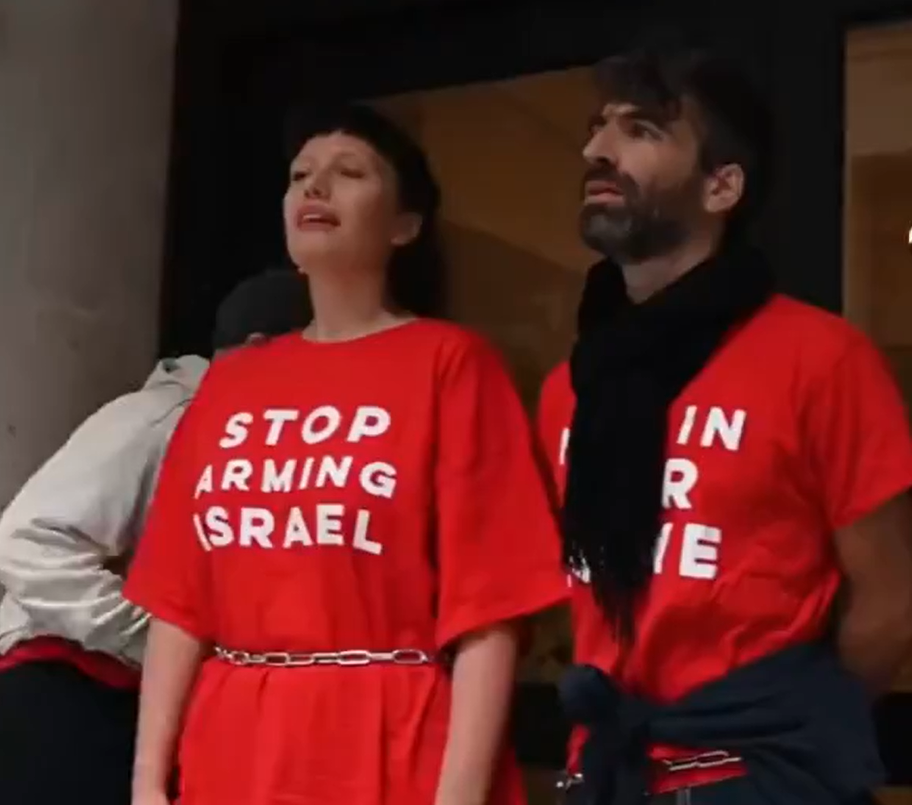 La bourse de New York bloquée par des activistes juifs contre le génocide. (CA.net – 15/10/24)