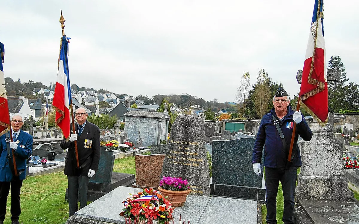 À Concarneau, la mémoire de Pierre Guéguin et de Marc Bourhis à nouveau honorée (LT.fr-6/11/24)