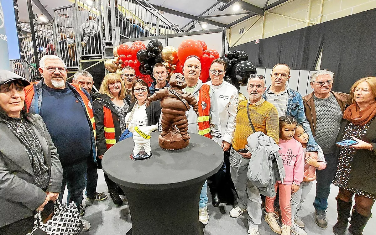 « On ne nous oublie pas » : à Vannes, le Salon du chocolat a offert deux Bibendums en soutien aux salariés de Michelin (LT.fr-10/11/24)