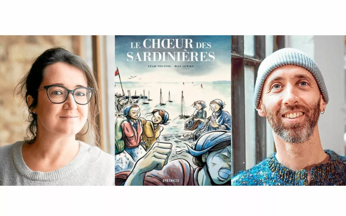 Au cœur de la grève des sardinières de Douarnenez avec la nouvelle BD de Max Lewko et Léah Touitou (LT.fr-12/01/25)