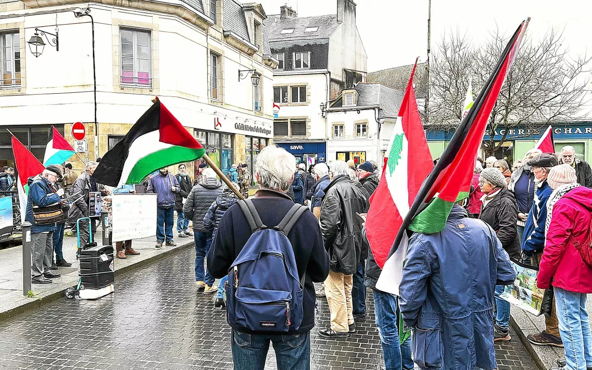Accord de cessez-le-feu à Gaza : à Quimper, le collectif cornouaillais réagit et reste mobilisé (LT.fr-16/01/25)