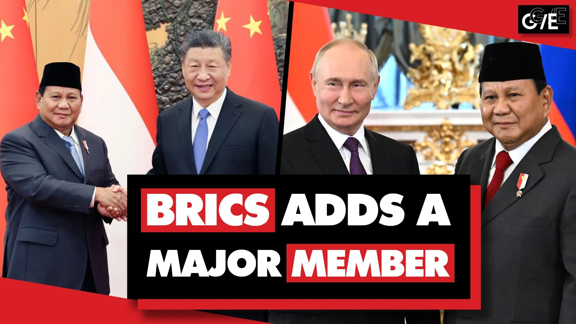 Les BRICS s’agrandissent avec l’Indonésie comme membre : 4e pays le plus peuplé du monde, 7e plus grande économie. (Géopolitical Economy – 07/01/25)