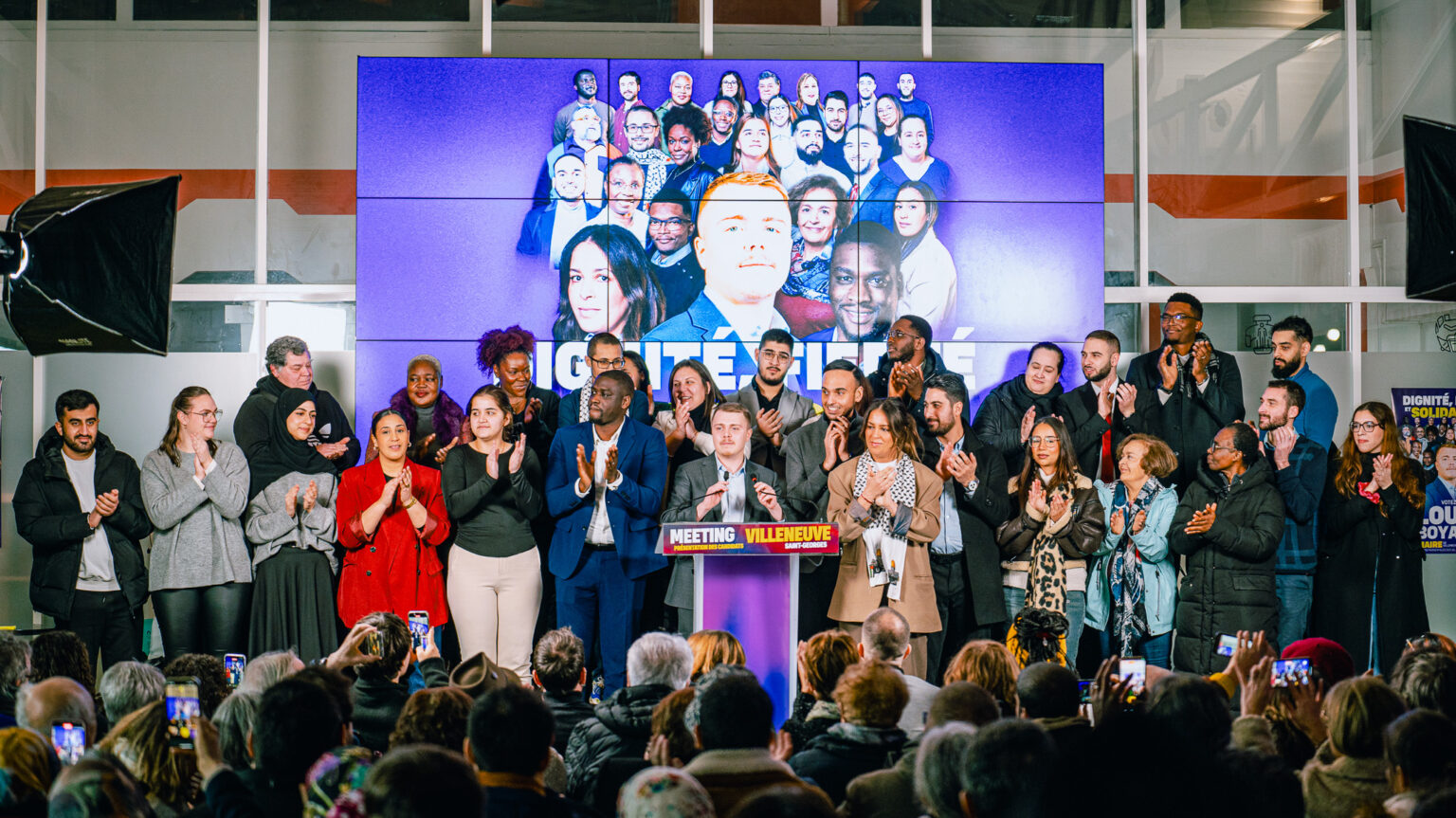 « Avec nous, pas de fausses promesses » – Plus de 300 personnes à Villeneuve-Saint-Georges pour la présentation de la liste municipale conduite par Louis Boyard (LI.fr-9/01/25)