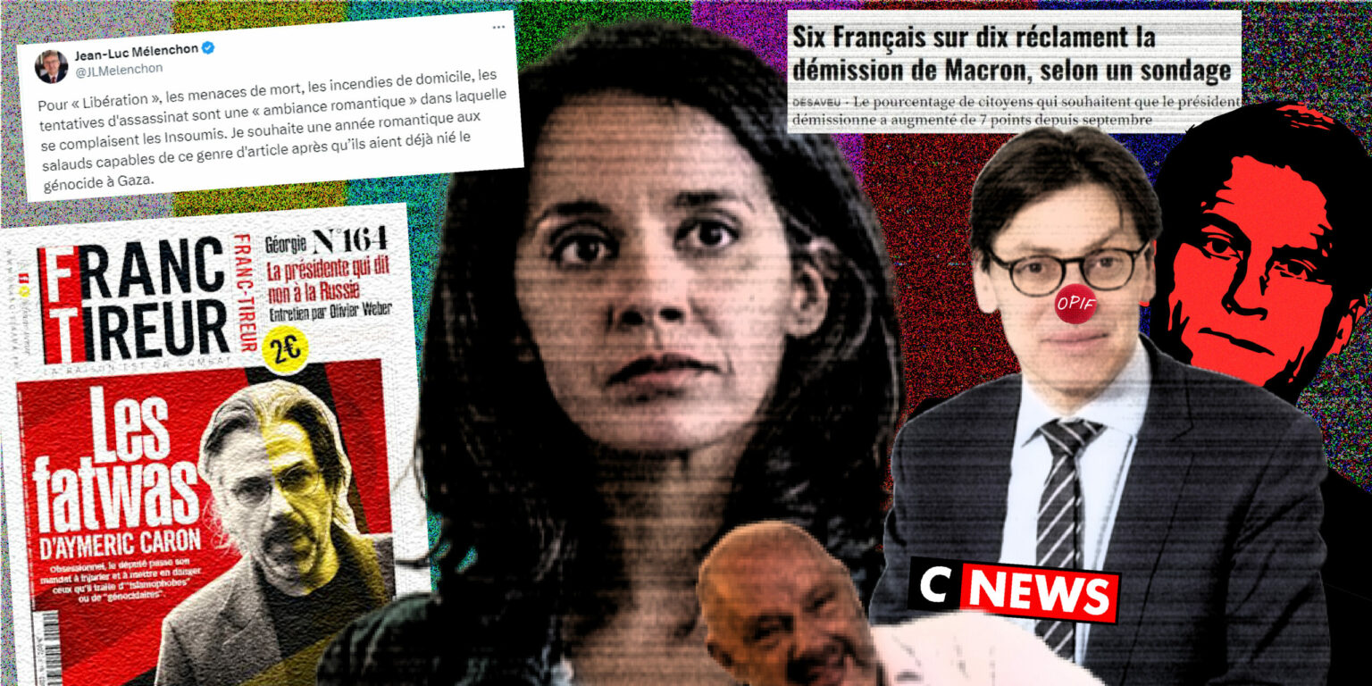 Apologie de génocide sur Radio J, défense de l’exploitation patronale sur CNEWS et le directeur de l’IFOP qui défend Macron – La revue de presse de l’Insoumission (LI.fr-6/01/25)