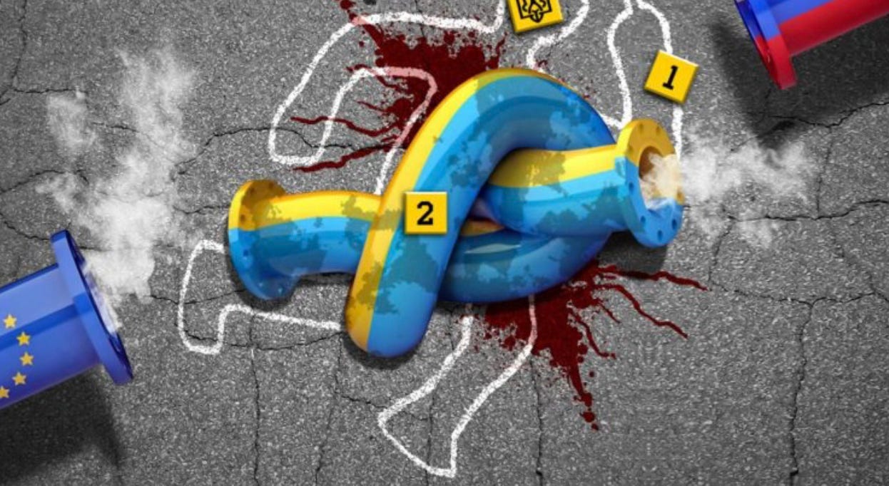 L’Oncle Sam & les voyous bandéristes détruisent l’Europe & les laquais de Bruxelles saluent leur “libération”. (SFOS – 04/01/25)