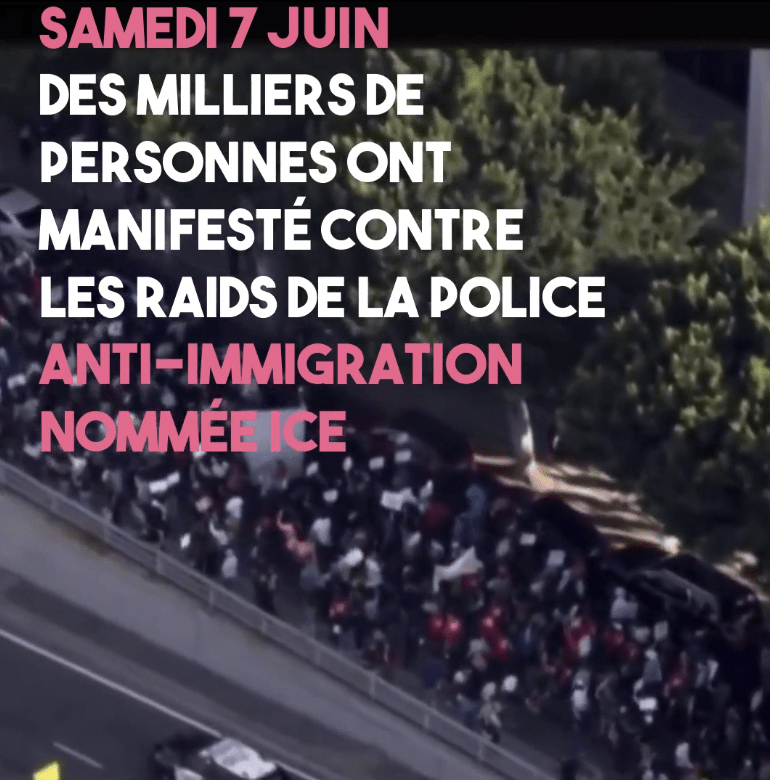 Los Angeles : révolte contre la police anti-immigration. (Contre Attaque – 08/06/25)
