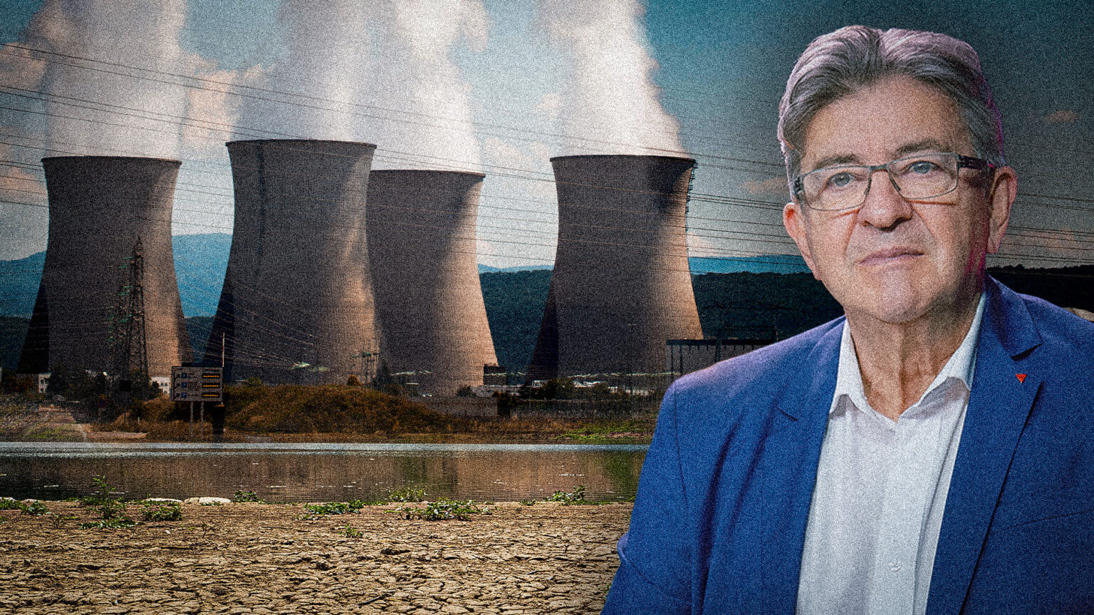 Canicule et risques nucléaires – Mélenchon avait prévenu (LI.fr-1/07/25)