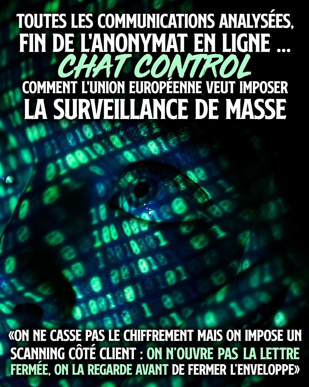 Chat Control : comment l’Union Européenne veut imposer la surveillance de masse dans tous les États membres. (Contre Attaque – 10/10/25)