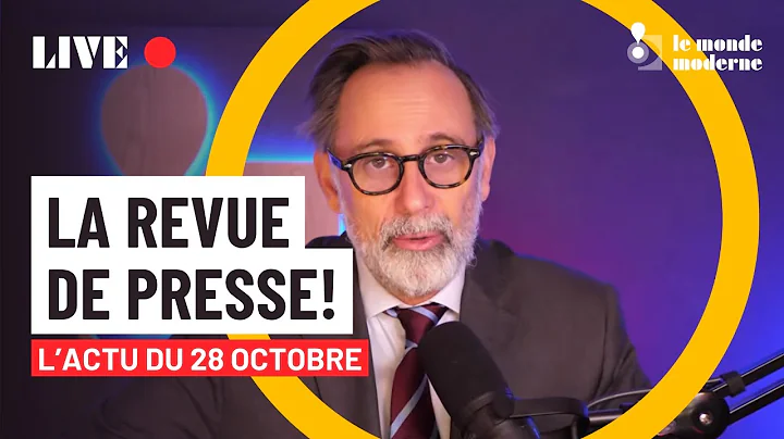 La Revue de presse du monde moderne: Macron veut la censure du net, procès Brigitte jour 2, cancers en augmentation, énergie hors de prix (LMM-28/10/25)